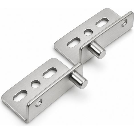 Pivot Invisible CT Inox Brossé pour Porte Bois 35 x 33 mm (1/5)