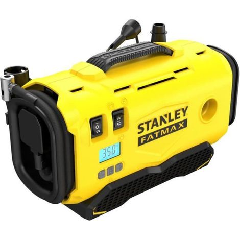 Gonfleur Compresseur - STANLEY FATMAX V20 - SFMCE520B-QW - Lithium 18V - 11 bars - Sans Batterie (1/5)