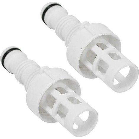 Compatible avec les adaptateurs Intex 10201 (lot de 2) pour système de drainage, tuyau d'arrosage, spa, jacuzzi et piscine - JC (1/5)
