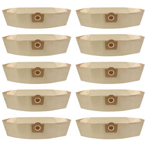 Sacs à poussière de rechange compatibles avec les aspirateurs Kärcher NT/WD(10pcs) (1/4)
