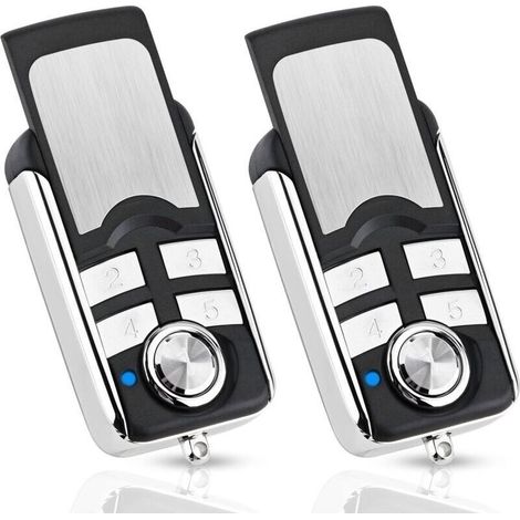 Telecommande Universelle Portail2 Pack Télécommande Émetteur Manuel Remplacement pour HORMANN HSE4-868-BS, HSE2-868-BS, HS4-868-BS, Compatible avec HORMANN BiSecur SupraMatic ProMatic Opérateurs (1/4)
