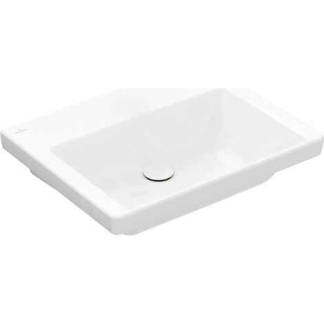 Villeroy & Boch 4A706F01 WT Subway 3.0 600x470 mm rectangulaire sans trop-plein (1/4)