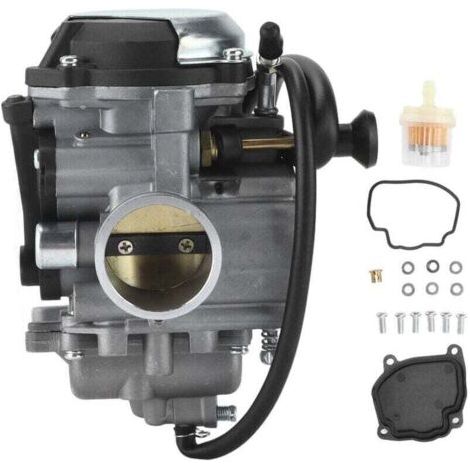 Carburateur Carb 4WU‑14901‑00‑00 , XU,Remplacement pour Big Bear 350 YFM350FW 4X4 1997‑1999, accessoire auto qualité supérieure, conforme origine, résistant environnement rude - (1/4)