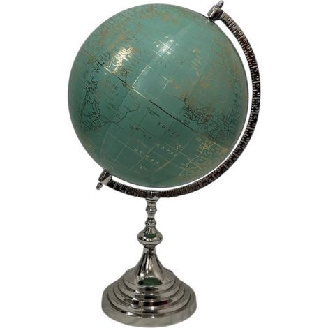 Decorative Vintage Globe - L33 x W33 x H53 cm