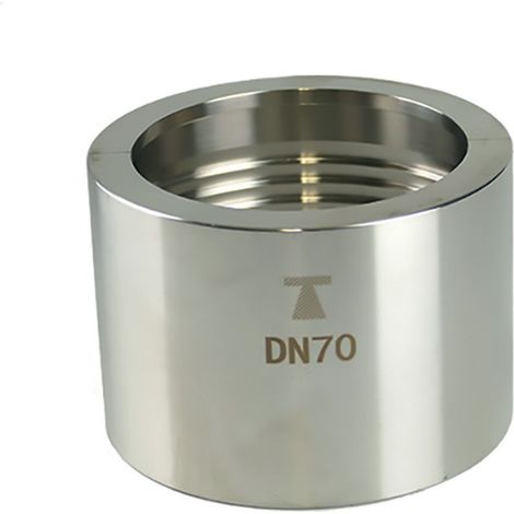 Jupe crantée en inox 304 DN100 Ø 120mm