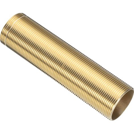 Tige d'extension de montage de robinet de 12,7 cm en laiton fileté pour allonger la tige de montage allonger le pied haut fixe doré 1 pièce (1/5)