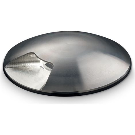 Ideal Lux ROCKET Spot encastré au sol extérieur unidirectionnel en acier, 1 LED 130 lm 3000 K IP67 - Driver requis