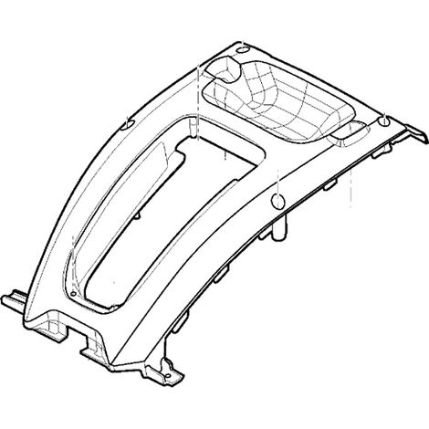 Coperchio giallo tosaerba a batteria Stiga - GGP - 322055652/0