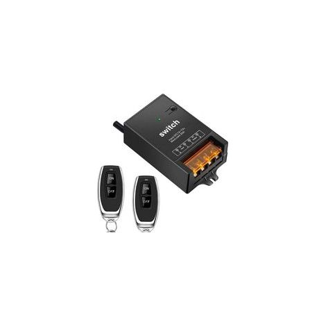 Interrupteur Sans Fil 12V Télécommande Relais 30A DC 72V 60V 48V 36V 24V pour Éclairages Lampes Ventilateurs