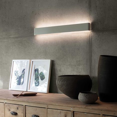 Applique Led Delta Metal Blanc éclairage Haut Et Bas (1/3)