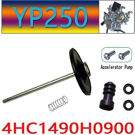 Kit de membrane Diaohragm Yp250 Vp300 pour pompe de récupération Yamaha Majesty 125 250 Carburateur Skyliner Versity ( )