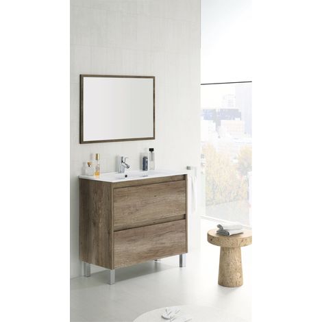 COMPOSIZIONE BAGNO DAKOTA 80X45XH80CM NORDIK CON C (1/3)
