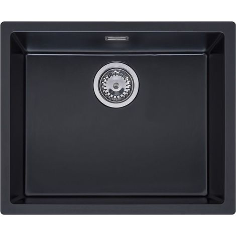 Reginox Einbaubecken Texel 50 Black Silvery (1/5)