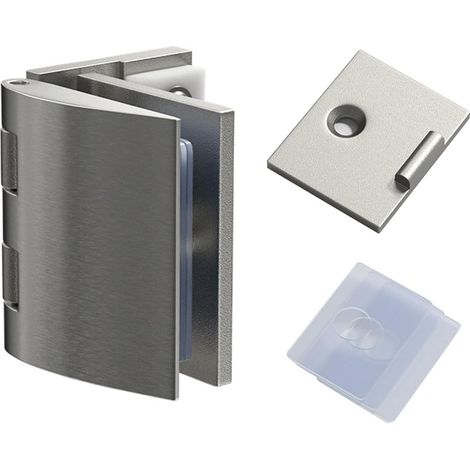 Heavy Duty Glass Partition Clamp Holder Functional Glass Holder Practical Fixation For Strong Installation (1/5)