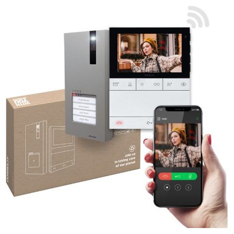 Kit Quadra e People Vivavoce Wi-fi ( COMELIT cod. PL8451V )