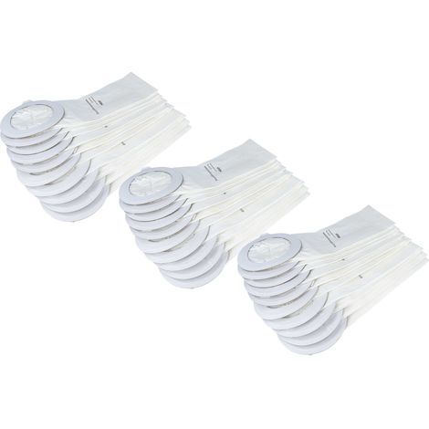 vhbw 30x sacchetto compatibile con Nilfisk GD 5 Batterie, 5 Hepa, 5 back, 5, 5 Fly aspirapolvere- carta Bianco (1/5)