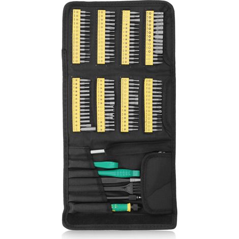 Kit de tournevis électronique avec embouts de précision pour la réparation d'ordinateurs et de téléphones portables (1/5)