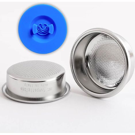 Panier Filtre Convexe 58 Mm - 1 Unité - Acier Inoxydable - Pour Porte-Filtres Sans Fond E61 - Machines Espresso Professionnelles - 26 Mm (1/5)