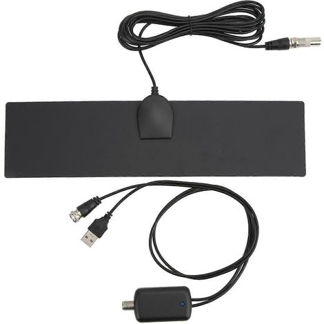 TV-Antenne mit 980 Meilen Reichweite, 25 dBi Dualband-HDTV-Digitalantenne für den Innenbereich mit Verstärker