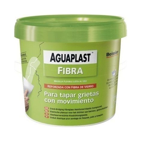 Masilla Fibra de Vidrio 750ml Blanco Interior Exterior Beissier (1/6)