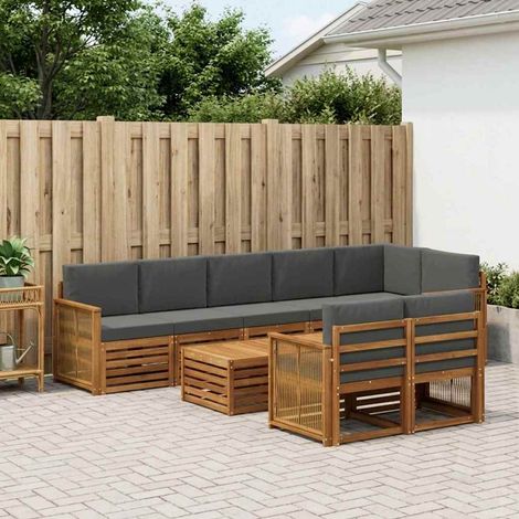 vidaXL Sofagarnituren Massivholz Akazie (1/5)