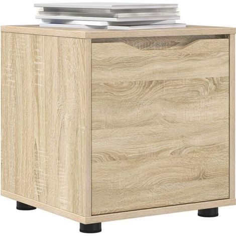 Meuble Lavabo Salle de Bain 40,5 x 40 x 44 cm - Petit Meuble Vasque avec Plan de Toilette en Bois d'Ingénierie, Design Compact et Moderne pour WC ou Entrée (1/5)
