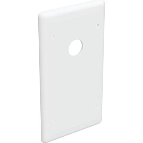 Geberit placa embellecedora para sifón empotrado para lavabo: blanco alpino, 254408111
