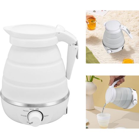 [Wasserkocher] [Tragbarer Wasserkocher] [600 ml] [Einstellbare Temperatur mit automatischer Abschaltung] (1/5)