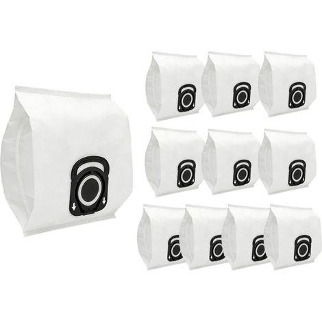 Lot de 10 sacs Hygiène+ ZR200520 ZR200720 ZR200920 Compatibles avec Rowenta Tefal Moulinex Silence Force,Green Force,Power XXL,X-Term Power,Compact Power Aspirateurs RO3969EA,RO3143EA,RO7473EA (1/5)