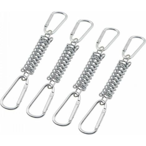 Set di ancoraggi a molla per tenda da campeggio in 4 pezzi - tenda a spirale (1/4)