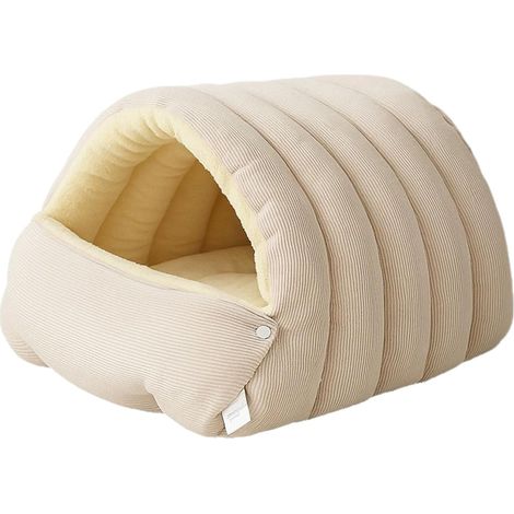Lits pour Chiens Cabane D Hiver Amovible Caverne pour Chat (1/5)