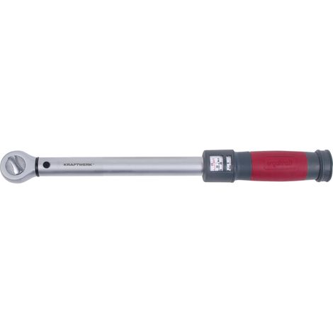 Kraftwerk – Clé dynamométrique cliquet 3/8" 10-60 Nm – Précision ± 4 % – Cliquet réversible 45 dents – Poignée ergonomique bi-matière (1/3)