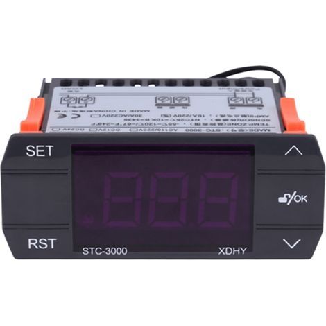STC-3000 220V Touchscreen Digitaler Temperaturregler mit Sensor (30A) (1/5)