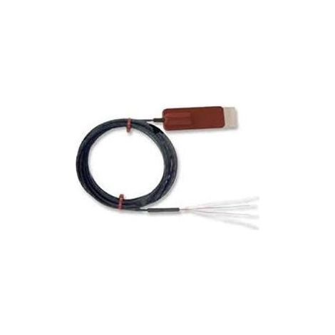 Capteur RTD PT100 RS PRO, L.40mm + 5m, +150°C max, Raccord dénudé ( Prix pour 1 )