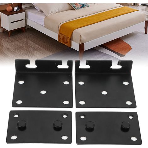 Charnière de lit, support, quincaillerie de meubles en fer, raccords de connexion pour têtes et pieds de lit (1/5)