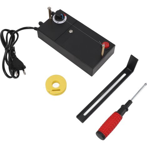Machine de découpe électrique à chaud, portable et fiable, avec réglage de température, pour rubans tressés. Prise UE 220 V. (1/5)