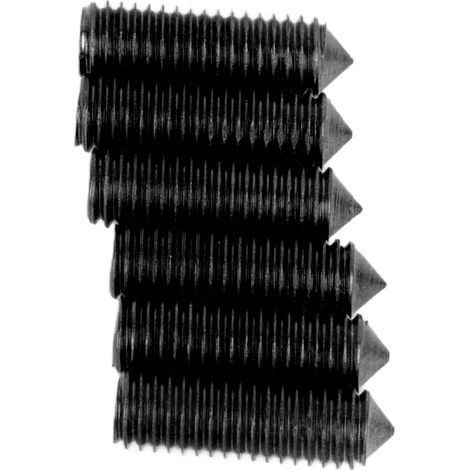 Vis de Réglage pour Tremolo Guitare Électrique - Lot de 6 Pièces Noires (1/5)