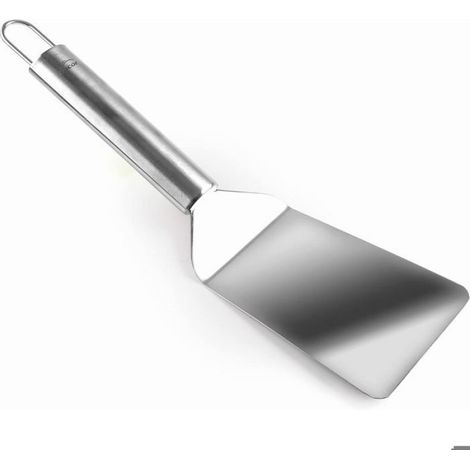 Spatule Barbecue - Acier Inoxydable - 32 X 10 Cm - Pour Barbecue Extérieur - 1 Pièce