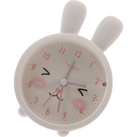 Horloge Lapin Numérique pour Garçon et Filles Réveil de Bureau (1/5)