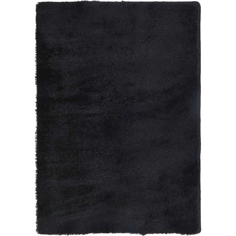 Maison Exclusive - Tappeto Shaggy a Pelo Lungo NAVARRA Nero 240x340 cm poliestere
