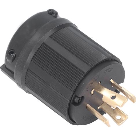 Adaptateur de contact en laiton L15‑30P, 4 trous, norme américaine, 30 A, 250 V, pour appareils électroménagers (1/5)