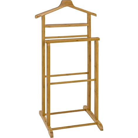 Möbel valet nature, bambou - Dim.: L 48 cm x H 96 cm x P 35 cm, Style: Scandinavian
