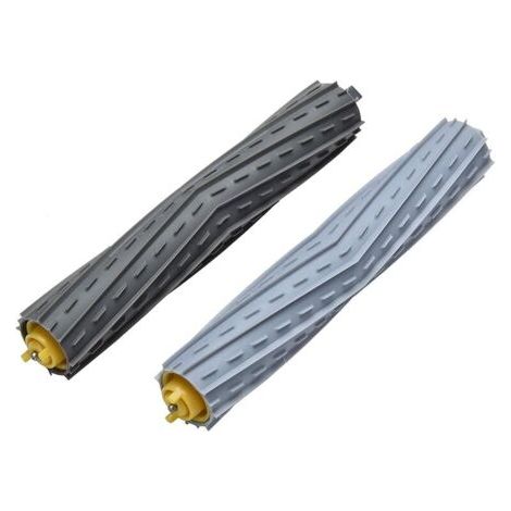 FOREHILL Accessoire pour iRobot Roomba 800 900 980 960 971 895 860 824 880 2x Filtre HEPA 6x brosses latérales 4x Brosse à Rouleau 1x Roue (1/4)