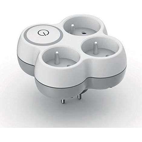 Multiprise triple Zenitech 16 A avec interrupteur marche/arrêt – Protection contre les surcharges et les courts-circuits – Usage professionnel et domestique (1/5)