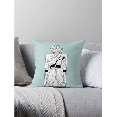 Funda de almohada/cojín/funda de sofá AIVO Dragon Ball Super - Super Saiyan Goku (doble cara)