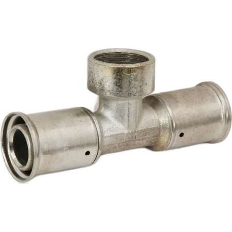 Sonderangebot Henco Stahl T-Stück mit IG 32x1"x32 vernickelt