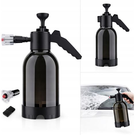 Espumeadora manual de 2 litros - Pulverizador a presión para limpieza y jardinería (1/5)