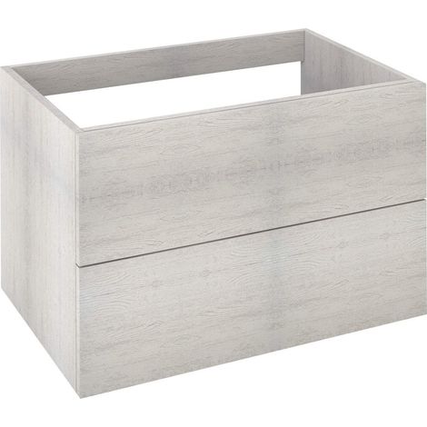 Meuble sous-vasque TREOS 75x53x50,5cm, chêne Polar (1/4)
