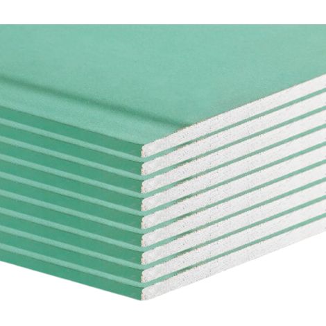 Lastra cartongesso h2 ba13 1200x2000 ambienti umidi confezione 10 pezzi (1/5)