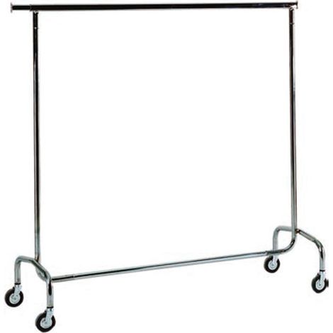 Portemanteau chromé 1500x530x1500 mm - VIRTUS